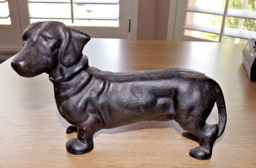 Dachshund wiener dog coin bank - dachshund,