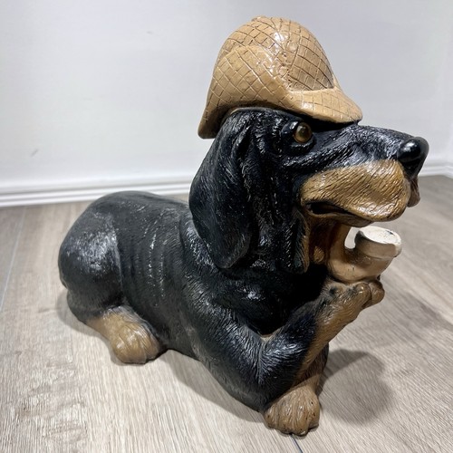 Black tan dachshund hunter - black,