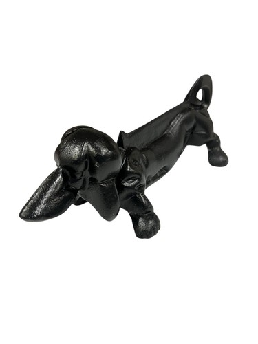Vintage cast iron - cast, dachshund