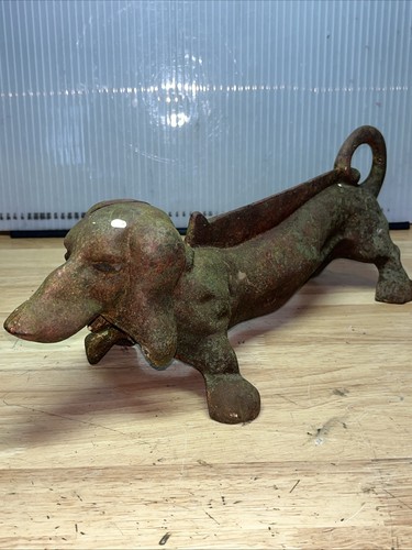 Vintage cast iron boot - iron, shoe